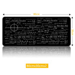 pbpad store Small Large Mouse Pad for Gaming Player desk laptop Rubber Mouse Mat mousepad Geometric formula Blackboard