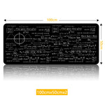 pbpad store Small Large Mouse Pad for Gaming Player desk laptop Rubber Mouse Mat mousepad Geometric formula Blackboard