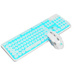 Brand New Gaming Keyboard and Mouse Set Rainbow Backlight Usb Mechanical Ergonomic Chargable Keyboard  Mouse Kit for PC Laptop