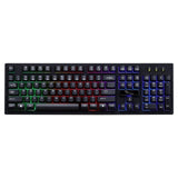 USB Wired Mechanical Feeling Keyboard with RGB Backlit Gaming Keyboard Waterproof 104Keys For PC Computer Gamer Overwatch Dota 2