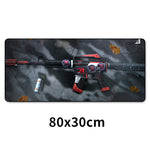 CS GO Large Gaming Mouse Pad Lockedge AK47 M4A1 AWP Gun Game Mouse Mat For Laptop Computer Keyboard Pad Desk Mat Gamer Mousepad