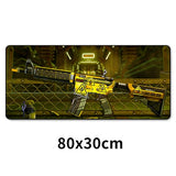 CS GO Large Gaming Mouse Pad Lockedge AK47 M4A1 AWP Gun Game Mouse Mat For Laptop Computer Keyboard Pad Desk Mat Gamer Mousepad