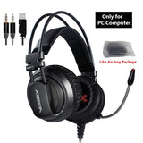XIBERIA V10 PC Gamer Bass Headset gaming for PS4 New xbox one Gaming Headphones With Microphones LED Light Computer Game headset