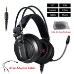XIBERIA V10 PC Gamer Bass Headset gaming for PS4 New xbox one Gaming Headphones With Microphones LED Light Computer Game headset