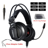 XIBERIA V10 PC Gamer Bass Headset gaming for PS4 New xbox one Gaming Headphones With Microphones LED Light Computer Game headset