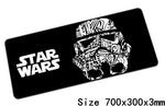 Star Wars mouse pad 700x300x3mm pad mouse notbook computer padmouse HD pattern gaming mousepad gamer to keyboard mouse mats