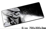 Star Wars mouse pad 700x300x3mm pad mouse notbook computer padmouse HD pattern gaming mousepad gamer to keyboard mouse mats