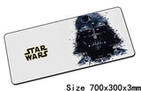 Star Wars mouse pad 700x300x3mm pad mouse notbook computer padmouse HD pattern gaming mousepad gamer to keyboard mouse mats