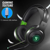 Gaming Headphone Earphone 7.1 Channel 3D Stereo Headset Noise Cancelling with Microphone for PS4 / Laptop / PC Tablet Game