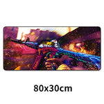 Large Gaming Mouse Pad Locking Edge CSGO Mice Keyboard Desk Protector Rubber Mat Gamer Anti-slip Mousepad XL For Dota 2 80x30cm