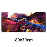 Large Gaming Mouse Pad Locking Edge CSGO Mice Keyboard Desk Protector Rubber Mat Gamer Anti-slip Mousepad XL For Dota 2 80x30cm