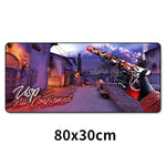 Large Gaming Mouse Pad Locking Edge CSGO Mice Keyboard Desk Protector Rubber Mat Gamer Anti-slip Mousepad XL For Dota 2 80x30cm