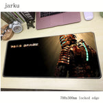 dead space mousepad gamer 700x300X3MM gaming mouse pad large 2018 new notebook pc accessories laptop padmouse ergonomic mat