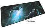 dead space mousepad gamer 700x300X3MM gaming mouse pad large 2018 new notebook pc accessories laptop padmouse ergonomic mat