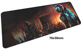 dead space mousepad gamer 700x300X3MM gaming mouse pad large 2018 new notebook pc accessories laptop padmouse ergonomic mat