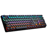 1505 Backlit Mechanical Keyboard Wired Desktop Computer Notebook Gaming Wired Round Keycaps Suspended Detachable Keyboard