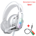 PS4 Gaming Headphone 4D Stereo RGB Marquee Earphones Wired Game Headset with Microphone for New Xbox One/Laptop/PC Tablet Gamer
