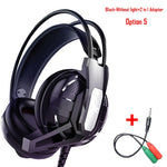 PS4 Gaming Headphone 4D Stereo RGB Marquee Earphones Wired Game Headset with Microphone for New Xbox One/Laptop/PC Tablet Gamer