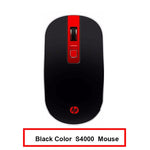 Original HP Mouse S4000 Wireless Optical Portable Mini 800/1200/1600 DPI Adjustable 2.4G Laptop Notebook Gaming Mice Dropship