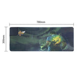Gaming Mouse Pad RGB Large Mouse Pad Gamer Big Mouse Mat Computer Mousepad Led Backlight  Mause Pad With wireless charger