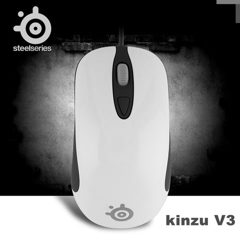Free shipping Original SteelSeries Kinzu V3/V2 Gaming Mouse Mice USB Wired Optical 2000DPI Steelseries Mouse