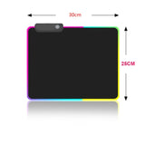 High Quality RGB Mouse Pad Gaming Mouse Pad Large Computer Mouse Pad Gamer XXL Mousepad Backlight Mouse Pad Keyboard Desk Mat