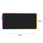 High Quality RGB Mouse Pad Gaming Mouse Pad Large Computer Mouse Pad Gamer XXL Mousepad Backlight Mouse Pad Keyboard Desk Mat