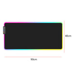 High Quality RGB Mouse Pad Gaming Mouse Pad Large Computer Mouse Pad Gamer XXL Mousepad Backlight Mouse Pad Keyboard Desk Mat