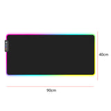 High Quality RGB Mouse Pad Gaming Mouse Pad Large Computer Mouse Pad Gamer XXL Mousepad Backlight Mouse Pad Keyboard Desk Mat