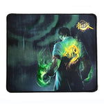 Gaming Mouse Pad Gamer Computer Anti-slip with Locking Edge Mousepad Natural Rubber Surface Mause Keyboard Desk Mat Game office