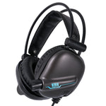 7.1 Channel Gaming Headphones with Microphone Headset Surround Sound RGB Light for PC Computer for Xbox One Professional Gamer