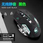 Drop ship Rechargeable Wireless Silent LED Backlit USB Optical Ergonomic Gaming Mouse LOL Gaming Mouse Surfing Wireless Mouse