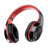 TWS Wireless Bluetooth Gaming Headphones Foldable Noise Cancelling Stereo Bass Gaming Headset With Mic Support TF Card Wholesale