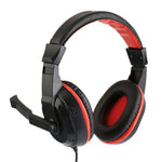 New 3.5mm Top Quality Adjustable Game Gaming Headphones Stereo Type Noise-canceling Computer PC Gamers Headset With Microphones