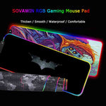 Gaming Mousepad LED  Large Gamer Mouse pad RGB 11Usb LED Lighting Backlit  Computer Mat Rubber Keyboard Desk Pad for Csgo