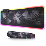 Gaming Mousepad LED  Large Gamer Mouse pad RGB 11Usb LED Lighting Backlit  Computer Mat Rubber Keyboard Desk Pad for Csgo