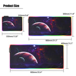 Gaming Mousepad LED  Large Gamer Mouse pad RGB 11Usb LED Lighting Backlit  Computer Mat Rubber Keyboard Desk Pad for Csgo