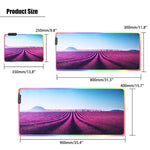 Gaming Mousepad LED  Large Gamer Mouse pad RGB 11Usb LED Lighting Backlit  Computer Mat Rubber Keyboard Desk Pad for Csgo