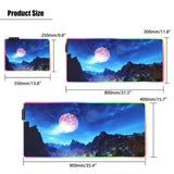 Gaming Mousepad LED  Large Gamer Mouse pad RGB 11Usb LED Lighting Backlit  Computer Mat Rubber Keyboard Desk Pad for Csgo