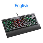 Redragon K550 Aluminum USB Mechanical Gaming Keyboard Rgb Red Purple Switch Diy Ergonomic Key Backlit Anti-Ghosting PC Pro Gamer