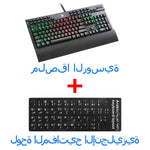 Redragon K550 Aluminum USB Mechanical Gaming Keyboard Rgb Red Purple Switch Diy Ergonomic Key Backlit Anti-Ghosting PC Pro Gamer