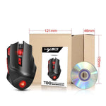 Brand New 2.4G Wireless Mouse Backlit Charging Computer Mouse 7-key Macro Programming Gaming Mouse 4800dpi Fast Move Mouse