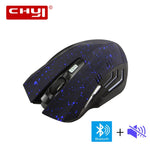 Bluetooth Wireless Gaming Mouse Silent Rechargeable Computer Mouse Ergonomic 1600 DPI PC Gamer Office Mouse For Tablet Mac Phone