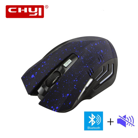 Bluetooth Wireless Gaming Mouse Silent Rechargeable Computer Mouse Ergonomic 1600 DPI PC Gamer Office Mouse For Tablet Mac Phone