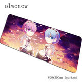 Rem mousepad 900x400x3mm gaming mouse pad cheapest gamer mat computer desk padmouse keyboard High quality gifts play mats