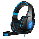 Gaming Headset and Gaming Mouse 4000 DPI Adjustable Stereo Gamer Earphone Headphones + Gamer Mice LED Light Optical USB Wired