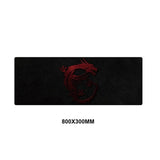 MSI Mouse Pad Large XXL Gamer Anti-slip Rubber Pad Gaming Mousepad to Keyboard Laptop Computer Speed Mice Mouse Desk Play Mats
