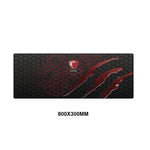 MSI Mouse Pad Large XXL Gamer Anti-slip Rubber Pad Gaming Mousepad to Keyboard Laptop Computer Speed Mice Mouse Desk Play Mats