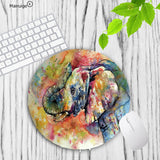 XGZ 2020 Big Promotion Elephant Mouse Pad for CSGO PC Computer Notbook Custom Round Mousepad Gaming Gamer 200X200X2MM