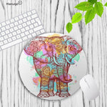 XGZ 2020 Big Promotion Elephant Mouse Pad for CSGO PC Computer Notbook Custom Round Mousepad Gaming Gamer 200X200X2MM